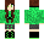 green eyed creeper gurl with a slight change