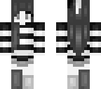 monochrome girl