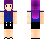 purple hair chibi