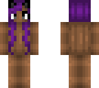 purple hair skin base