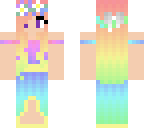rainbow girl