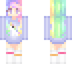 rainbow girl