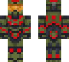 red highlighted spartan