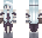 warrior with silver hair