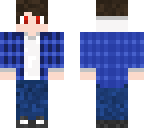 blue flannel teen