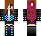 blue girl