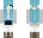 blue hair
