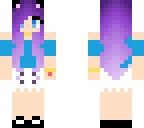 cat girl purple