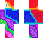funky rainbow dude
