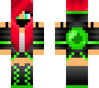 green ender girl