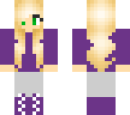 purple winter girl xd
