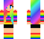 rainbow girl