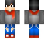 updated scarf wearing teen