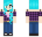 versatile blue-haired girl