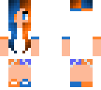 blue and orange gamer