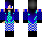 blue dress