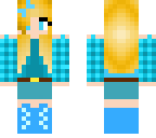 blue girl