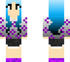 blue ombre hair