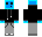 blue slime hoodie