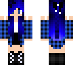 cute blue girl