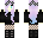cute pastel goth spring girl