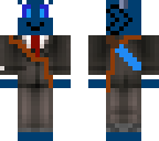 fish warrior in a suit