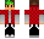green haired boy