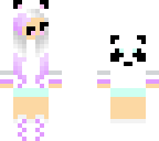 pastel chibi panda