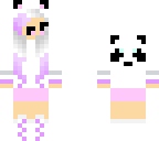 pastel chibi panda