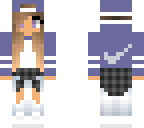 purple nike edit