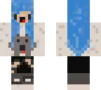 blue chibi girl