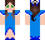 blue super girly gamer