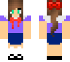 girl in school uniform