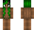 green hair skin base