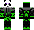 green panda