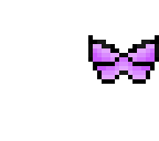 light purple butterfly wings base