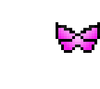 pink butterfly wings base