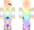 rainbow hair