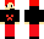 red and black
