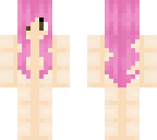 reddish pink hair girl base 1