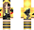 withered pikachu girl