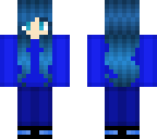 blue girl
