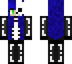 blue skele gurl