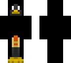 cloaked avian