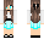 cute blue skirt