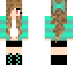 cute green girl