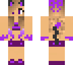purple beach babe