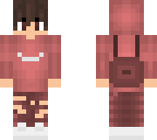 red guy with packback