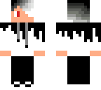 black and white boy gradient hair