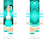blue cheerleader